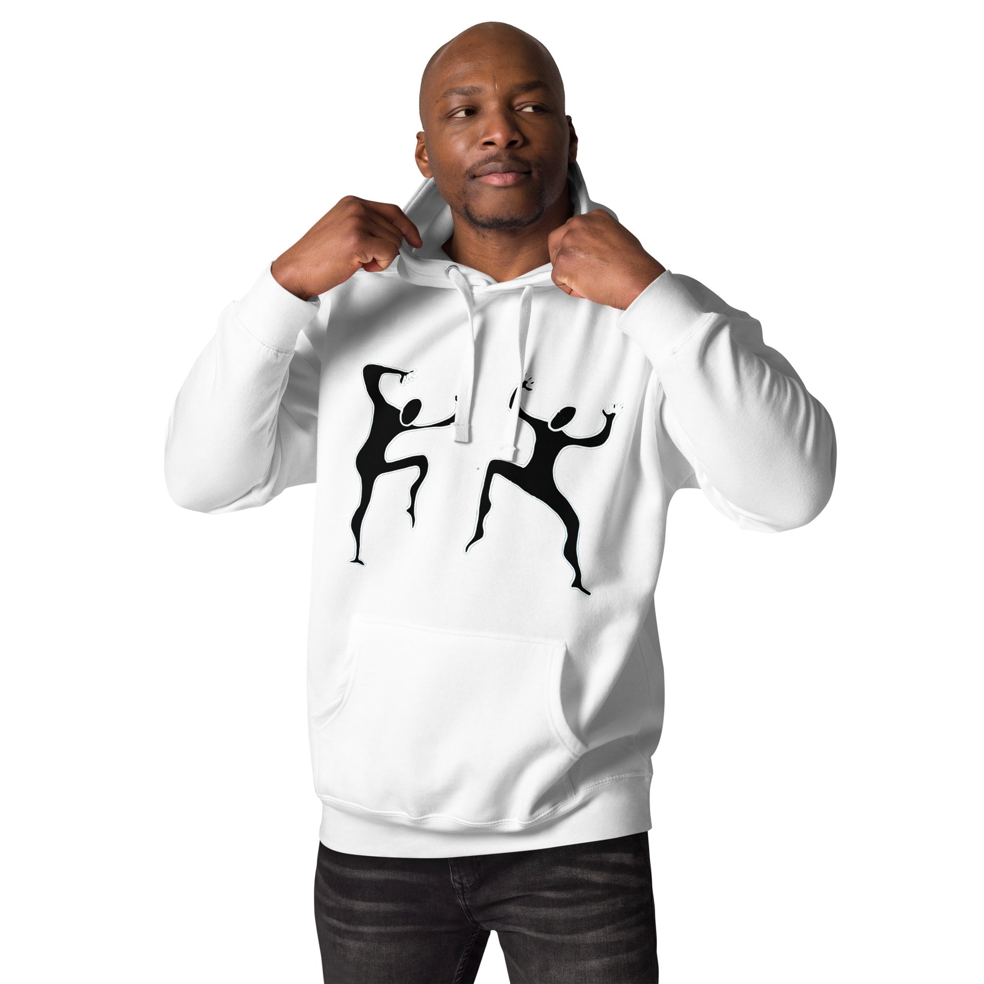 Unisex Hoodie art print "PARADISO no. 41" streetwear sweatshirt, design by Paradiso