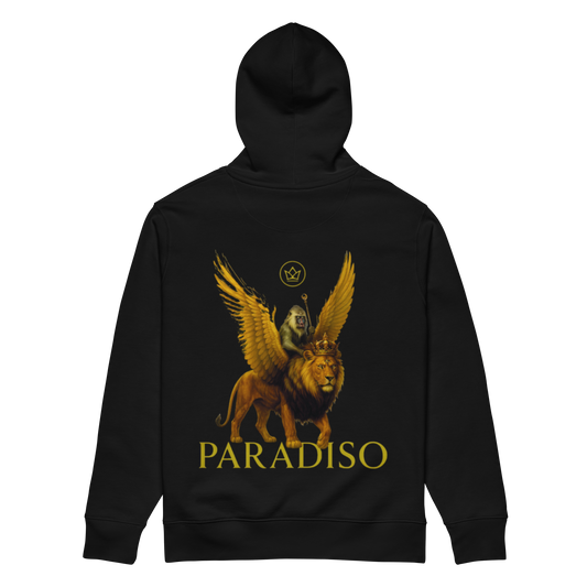 limited edition elelel paradiso black hoodie 100% eco cotton 500 pieces world wide