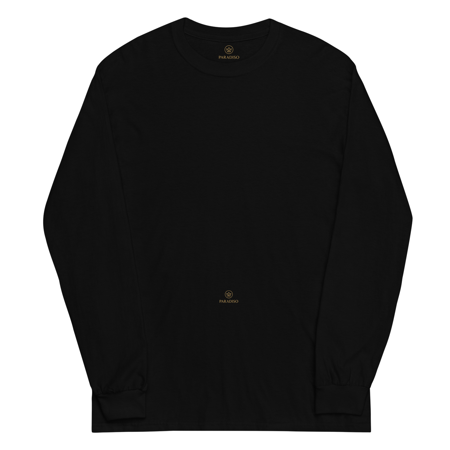 unisex-long-sleeve-shirt-black-front-paradiso.1.pic